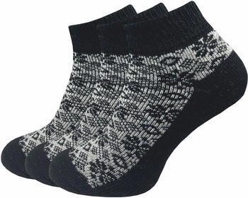 GAWILO Paar Damen Sneaker Socken aus Merino-Wolle