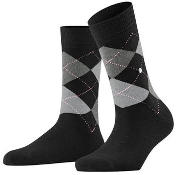 Burlington Queen Damen black aqua Strumpfwaren