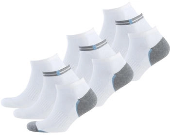 Nur Der Sneakersocken Sport 9-Paar weiß