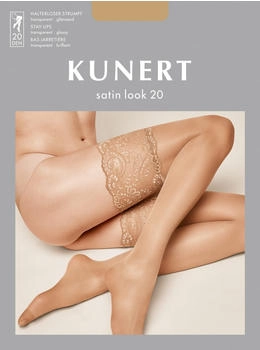 Kunert Satin Look Halterlose Strümpfe cashmere