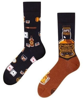 Many Mornings Socken Whisky braun