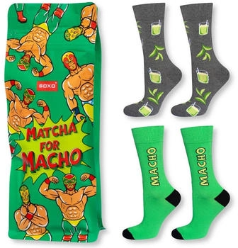 Soxo Baumwollsocken Matcha 2er-Pack