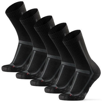 Danish Endurance Paar Crew Laufsocken schwarz grau