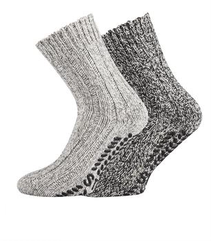 TippTexx 24 ABS-Socken Paar grautöne