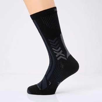 X-Socks Trekking Perform Merino Crew Socken Xstqpns24m-b036 schwarz