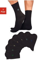 H.I.S Basicsocken Packung, 7 Stk. tlg. mit Komfortb&uuml;ndchen