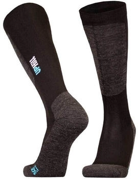 UphillSport Halla Alpine Merino Quick Dry Skisocken schwarz türkis