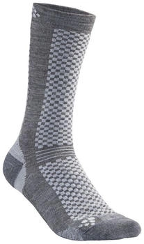 Craft Core Warm Mid 2-Pack Socken granite platinum