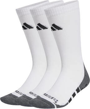 Adidas Climacool Cushioned Crew Gripsocken JD9572 wei&szlig; dunkelgrau meliert schwarz