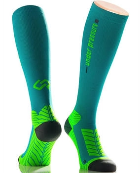 Underpressure Runattack Sport Kompressionssocken petrol