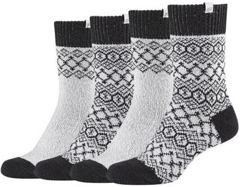 Skechers Socken 4er Pack fog mouline