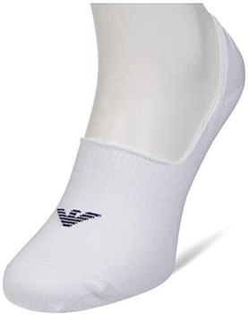 Emporio Armani Footie Casual 3er-Pack unsichtbare Socken off-white