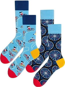 Many Mornings The Bicycles Motivsocken Fahrrad weichem Bund