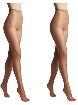 Conte Elegant 2er-Pack Damenstrumpfhose Halbmatt SOLO DEN beige