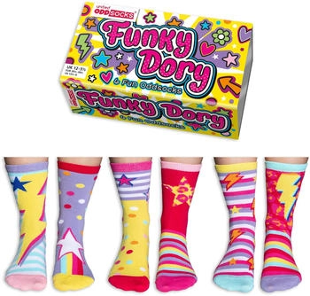 United Oddsocks Crazy Oddsocks Socken 6er Set