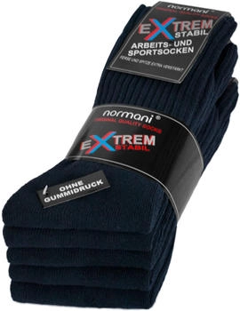 Normani Arbeits- Sportsocken Frottee atmungsaktiv 92% Baumwolle