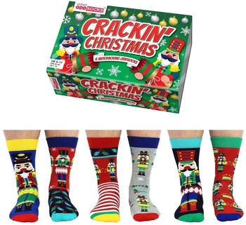 United Oddsocks Nussknacker Oddsocks Socken 6er Set