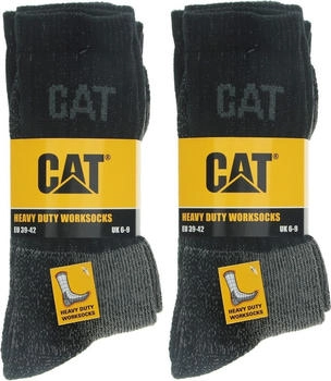 Caterpillar Paar Socken verstärkte Spitze Ferse Baumwolle