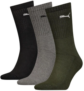 Puma Socken SPORT 3P grün-kombi