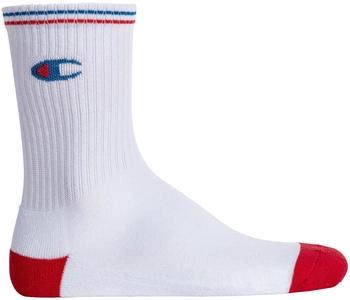 Champion Unisex Socken 3er Pack weiß