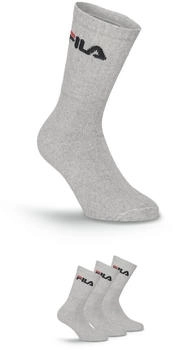 Fila Tennissocken 3er Pack grau verstärkten Belastungszonen