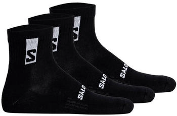 Salomon Quartersocken 3er Pack Everyday Ankle Frottee Stütz-Zone