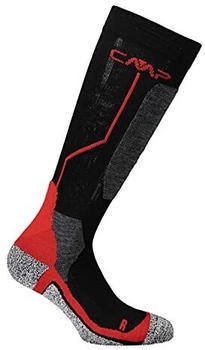 CMP Ski Sock Wool nero-ferrari 24BE