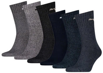 Puma Sportsocken 6er Pack grau blau-mix