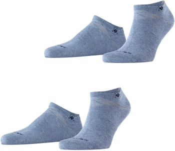 Burlington Sneakersocken Everyday SN 2-Pack 21052-6662 light jeans