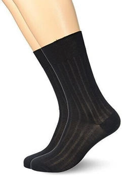 Dim Socken Schottischer Faden schwarz