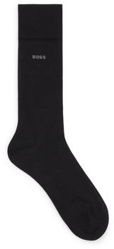 Hugo Boss Mittelhohe Logo-Socken aus Woll-Mix 50469847 schwarz