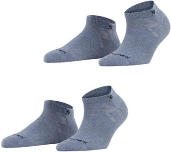 Burlington Sneakersocken Everyday SN 2-Pack 22051-6662 light jeans