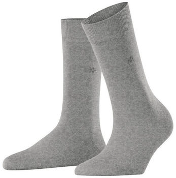 Burlington Bloomsbury Einfach Wolle Socken grau