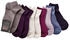 H.I.S Jeans Kurzsocken 10-Paar verstärkte Ferse Spitze taupe beige pflaume jeans lila altrosa pink