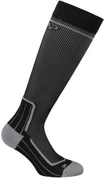 CMP Trekkingsocken TREKKING SOCK WOOL LONG 3I49277-41YF nero grau