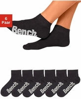 Bench. Kurzsocken "Damen Herren Socken Kurzschaft mit Komfortbund" Packung, 6...