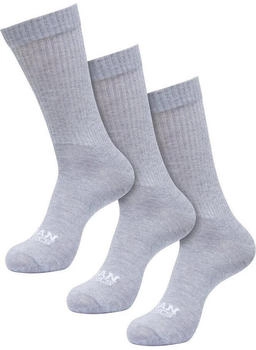 Urban Classics Simple Flat Knit Socks 3-Pack TB6802