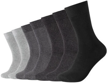 Camano Damen Socken grau schwarz