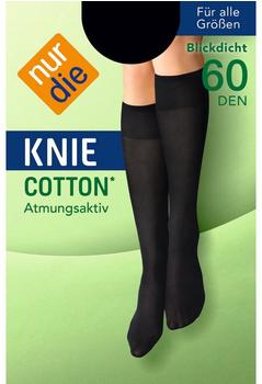 Nur Die Knie Cotton Sensation DEN schwarz