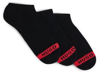 HUGO Businesssocken 3P LC PLUSH TAPE CC 001 schwarz