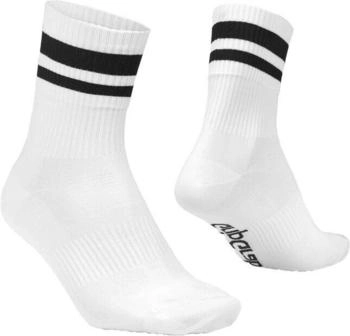 GripGrab Original Stripes Performance Crew Socken weiß