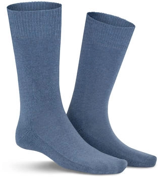Kunert Homesocks Socke 1 Paar jeans mel.