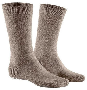 Kunert Homesocks Socke 1 Paar beige mel.