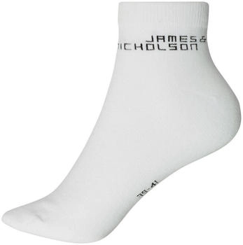 James & Nicholson Sneaker Socken schwarz