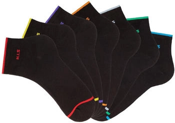 H.I.S Jeans Kurzsocken 7-Paar farbigen Bündchen