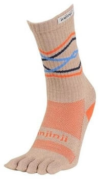 Injinji Trail Midweight Crew Socken braun
