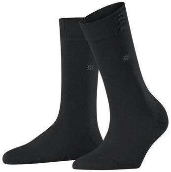 Burlington Bloomsbury Wolle Socken schwarz