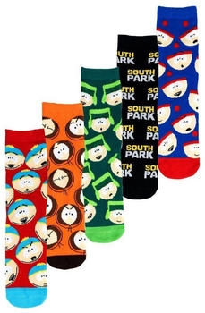 United Labels South Park Socken Sneaker Strümpfe 5er Pack