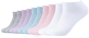 s.Oliver Sneakersocken 10er Pack rosé melange