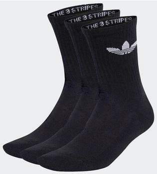 Adidas TRE CRW SCK 3PP Socken schwarz